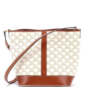 Celine Bucket Bag Triomphe Coated #227084C17B